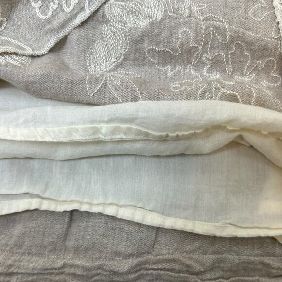 Krazy Kat Vintage Style Floral Lace Ruffle Dress Beige Size 3T - Picture 3 of 6